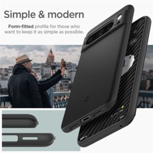 Spigen Thin Fit, juodos spalvos - Google Pixel 8 Pro - Image 5