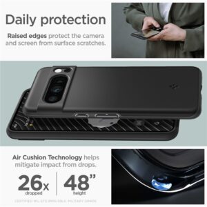 Spigen Thin Fit, juodos spalvos - Google Pixel 8 Pro - Image 6