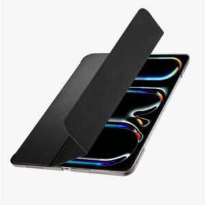 Spigen Smart Fold, juodos spalvos - Apple iPad Pro 11" 2024 - Image 2