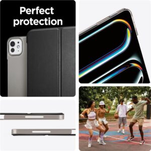 Spigen Smart Fold, juodos spalvos - Apple iPad Pro 11" 2024 - Image 11