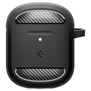 Spigen Rugged Armor, matte juodos spalvos - Google Pixel Buds Pro 2/Pro - Image 4