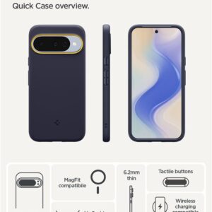 Spigen Nano Pop MagSafe, blueberry navy - Google Pixel 10 Pro/Pixel 10 - Image 11