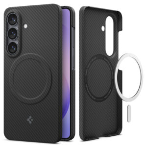 Spigen Air Skin Aramid MagSafe, juodos spalvos - Samsung Galaxy S26+