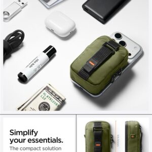 Spigen Portable Organizer Pouch TintapZip MagSafe, olive green - Image 9