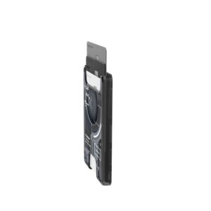 Spigen Ultra Hybrid Wallet MagSafe, zero one juodos spalvos - Image 3