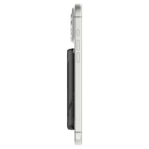 Spigen Ultra Hybrid Wallet MagSafe, zero one juodos spalvos - Image 9