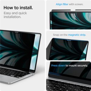 Spigen SafeView 1 Pack - MacBook Air 13" M4/M3/M2 - Image 4