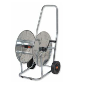 BRADAS BĘBEN WÓZEK NA WĄŻ OGRODOWY NA KOŁACH 90mb3/4  ZINCATO *