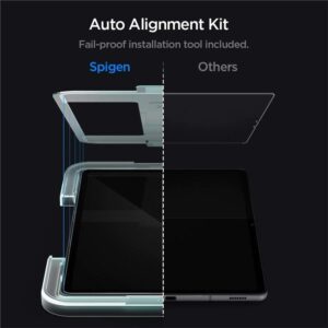 Spigen EZ Fit Glas.tR Slim 1 Pack - Samsung Galaxy Tab S8/S7 - Image 4