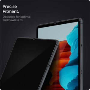 Spigen EZ Fit Glas.tR Slim 1 Pack - Samsung Galaxy Tab S8/S7 - Image 7