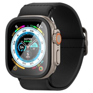 Spigen Glass tR Slim Pro 1 Pack, juodos spalvos - Apple Watch Ultra 2/Ultra 49mm - Image 2