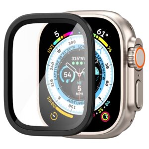 Spigen Glass tR Slim Pro 1 Pack, juodos spalvos - Apple Watch Ultra 2/Ultra 49mm - Image 3