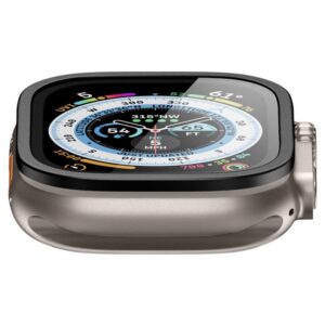 Spigen Glass tR Slim Pro 1 Pack, juodos spalvos - Apple Watch Ultra 2/Ultra 49mm - Image 7