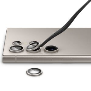 Spigen Glass tR EZ Fit Optik Pro 2 Pack, gray - Samsung Galaxy S24 Ultra - Image 11