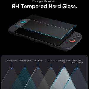 Spigen Glass tR EZ Fit Pro 2 Pack - Nintendo Switch 2 - Image 6