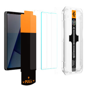 Spigen Glass tR EZ Fit Pro 2 Pack, transparency - Sony Xperia 10 VII - Image 2