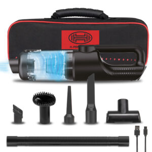 HEYNER 2in1 VacuBooster Pro belaidis akumuliatorinis dulkių siurblys, 120 W, HEPA filtras
