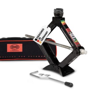 HEYNER Premium žirklinis keltuvas su apvalia atrama 1,5 t