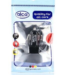 ALCA Kroviklis 3xUSB 12/24V 2.1A juodas