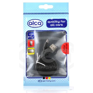 ALCA Laidas Micro USB 2.0 juodas, 100cm ilgio (išmaniems, MP3)