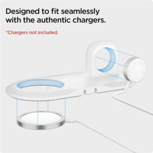 Spigen MagSafe Charger & Apple Watch stand 2in1 MagSafe Duo, white - Image 2