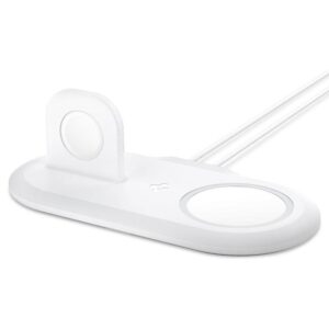 Spigen MagSafe Charger & Apple Watch stand 2in1 MagSafe Duo, white - Image 9