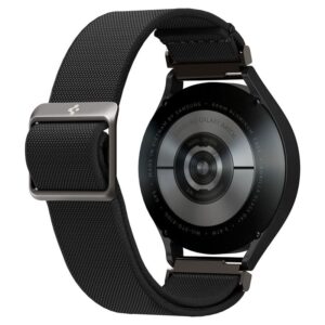 Spigen Lite Fit Watch Band, juodos spalvos - Galaxy Watch 20mm (Galaxy Watch 5/5 Pro/4/4 Classic/3(41mm)/Act2 - Image 2