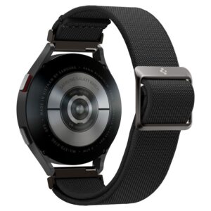 Spigen Lite Fit Watch Band, juodos spalvos - Galaxy Watch 20mm (Galaxy Watch 5/5 Pro/4/4 Classic/3(41mm)/Act2 - Image 3