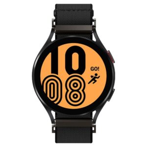 Spigen Lite Fit Watch Band, juodos spalvos - Galaxy Watch 20mm (Galaxy Watch 5/5 Pro/4/4 Classic/3(41mm)/Act2 - Image 5
