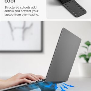 Spigen Slimfold Laptop Stand LD201-S1, juodos spalvos - Image 11