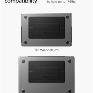Spigen Slimfold Laptop Stand LD201-S1, juodos spalvos - Image 7