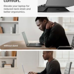 Spigen Slimfold Laptop Stand LD201-S4, black - Image 2
