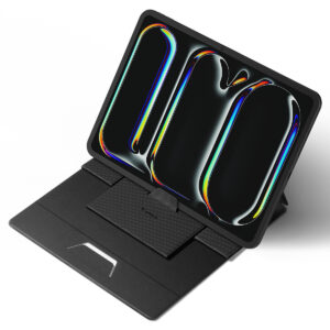 Spigen Slim Fold Laptop & Tablet Stand LD201-S8, black - Image 2