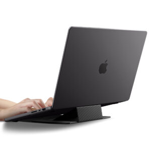 Spigen Slim Fold Laptop & Tablet Stand LD201-S8, black - Image 9