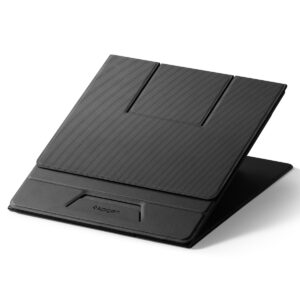 Spigen Slim Fold Laptop Stand & Standing Desk LD201-S10, black - Image 4