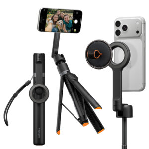 Spigen MagSafe Tripod Selfie Stick, juodos spalvos - Image 4