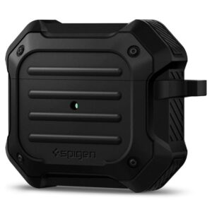 Spigen Tough Armor, juodos spalvos - Apple AirPods 3 - Image 2