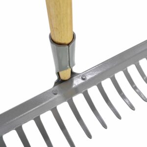 AWTOOLS GRĖBLYS SU KOTU L130 18 DANTŲ