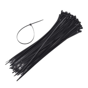 AWTOOLS PLASTIKINIS DIRŽELIS JUODAS 7,6x300/100vnt.