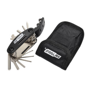 AWTOOLS DVIRAČIO RAKTŲ KOMPLEKTAS MULTITOOL 15w1