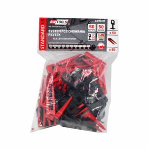 AWTOOLS LYGIAVIMO SISTEMA ST 1,0mm 50+50 (SPAUSTUKAS 7-15mm + PLEIŠTAS)