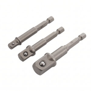 AWTOOLS ADAPTERIAI GALVUTĖMS HEX 3vnt. 1/4"-3/8"-1/2" BL