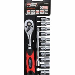 AWTOOLS RAKTŲ RINKINYS 1/4" 14vnt.