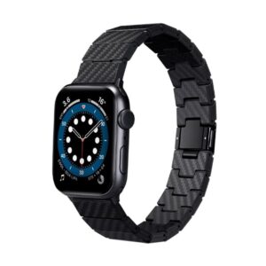 Pitaka Carbon fiber strap, black - Apple Watch Ultra 2/1(49mm) 9/8/7 (45mm)/6/SE/5/4 (44mm)/3/2/1 (42mm)