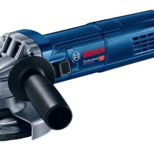 BOSCH KAMPINIS ŠLIFUOKLIS 115mm/ 900W GWS 9-115 S SU APSUKŲ REGULIAVIMU