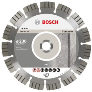 BOSCH DEIMANTINIS DISKAS 150x22 SEGMENTINIS BETONUI