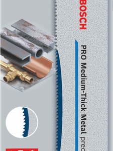 BOSCH PJŪKLELIS S PRO S937BEF 1,1 x 25 x 150mm /5vnt.