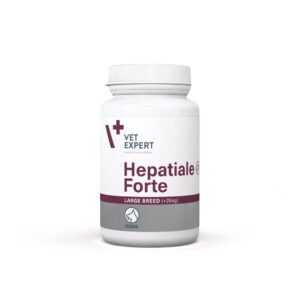 VETEXPERT Hepatiale Forte Large breeds - papildai šunims - 40 tablečių