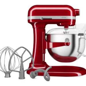 KitchenAid 5KSM60SPXEER Pastatomas plaktuvas 375 W Raudona - Image 2
