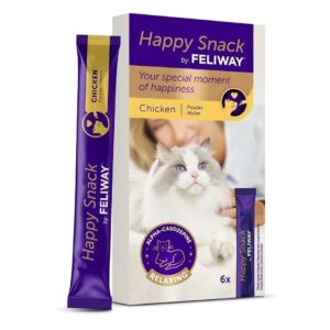 CEVA Feliway Happy snack Chicken - skanėstas katėms - 6x15g